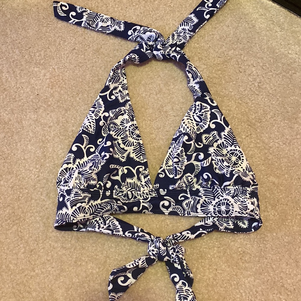 Swimsuit halter top and bottom